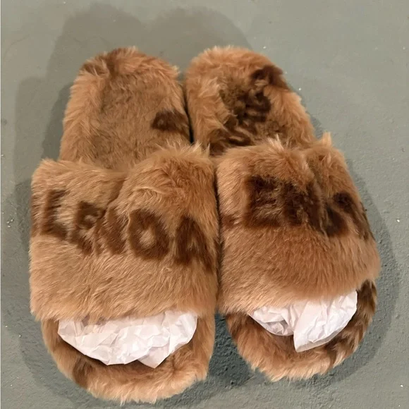 Brown Multicolor Balenciaga Slides Mens Size 12 - Picture 4 of 4